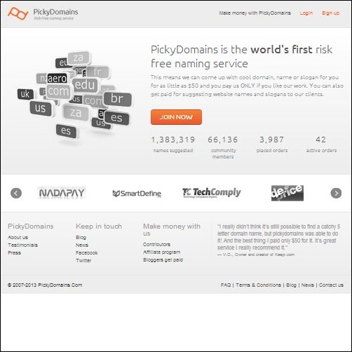 pickydomains