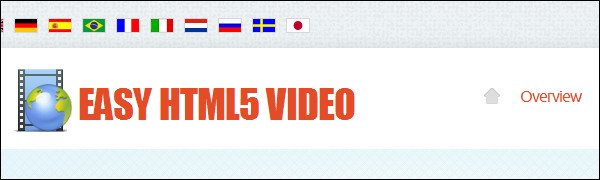20+ HTML5 Video Player Creations