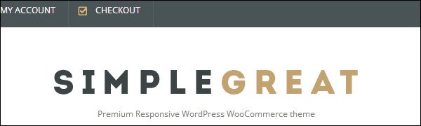 SimpleGreat – Premium WordPress WooCommerce Theme